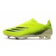Crampons adidas X Ghosted.1 FG Superlative - Jaune Noir Bleu