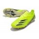 Crampons adidas X Ghosted.1 FG Superlative - Jaune Noir Bleu