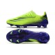 Crampons adidas X Ghosted.1 FG Precision To Blur - Vert Violet Jaune