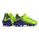 Crampons adidas X Ghosted.1 FG Precision To Blur - Vert Violet Jaune