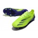 Crampons adidas X Ghosted.1 FG Precision To Blur - Vert Violet Jaune