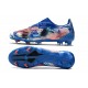 Crampons adidas X Ghosted.1 FG Bleu Rouge