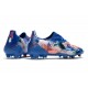Crampons adidas X Ghosted.1 FG Bleu Rouge