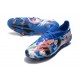 Crampons adidas X Ghosted.1 FG Bleu Rouge