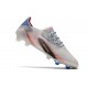 Crampons adidas X Ghosted.1 FG Argenté Noir Rouge