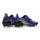 Crampons adidas X Ghosted.1 FG Violet Vert 