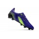 Crampons adidas X Ghosted.1 FG Violet Vert 