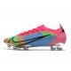 Nike pour hommes Mercurial Vapor XIV Elite FG Bleu Rose Vert