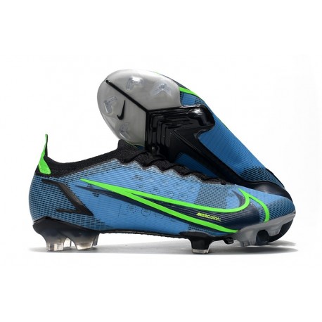 Nike pour hommes Mercurial Vapor XIV Elite FG Bleu Noir Volt