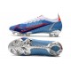 Nike Mercurial Vapor 14 Elite FG Bleu Rouge Argent