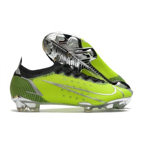 Nike Mercurial Vapor 14 Elite FG Vert Argent Noir