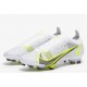 Nike Mercurial Vapor XIV Elite FG - Blanc Noir Argenté Jaune Fluo