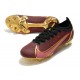 Nike pour hommes Mercurial Vapor XIV Elite FG Rouge Or