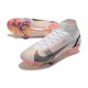 Chaussure Nike Mercurial Superfly 8 Elite FG Blanc Noir Carmin Rose