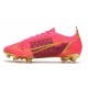 Nike Mercurial Vapor 14 Elite FG Rouge Or Noir