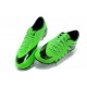 Chaussures de Foot Meilleure Nike Hypervenom Phinish FG Vert Noir