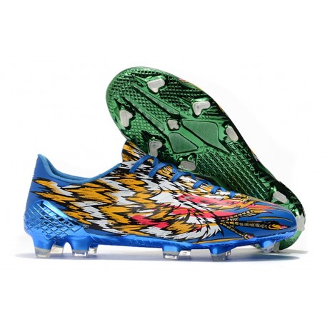 Adidas F50 Ghosted Adizero HT FG Bleu Vert