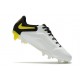 Nike Tiempo Legend IX Elite FG Blanc Gris Foncé Noir Jaune Strike