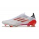 adidas X Speedflow+ FG Nouveaux Blanc Acier Métallique Rouge Solaire