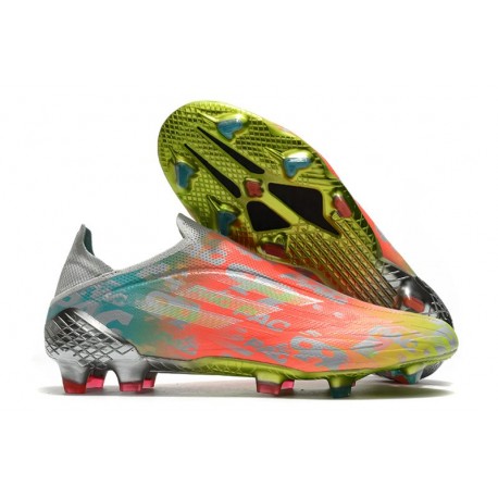 adidas X Speedflow+ FG Nouveaux Onix Transparent Blanc Jjaune Solaire
