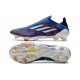 adidas X Speedflow+ FG Nouveaux Crampons Bleu Blanc Rouge Vif