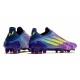 adidas X Speedflow+ FG Nouveaux Bleu Victoire Rose Choc Jaune Solaire
