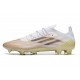 Chaussure adidas X Speedflow.1 FG Blanc Noir Mélange Or Métallique