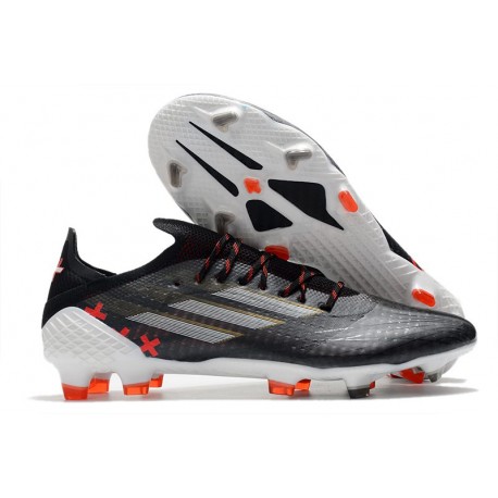 Chaussure de football adidas X Speedflow.1 FG Noir Rouge