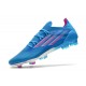 Chaussure de football adidas X Speedflow.1 FG Ciel Rose Choc Equipe Blanc