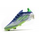 Chaussure de football adidas X Speedflow.1 FG Bleu Vert