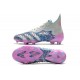 Chaussure de Foot adidas Predator Freak+ FG Gris Bleu Rose
