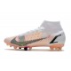 Nike Mercurial Superfly 8 Elite AG-PRO Blanc Noir Carmin Rose