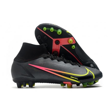 Nike Mercurial Superfly 8 Elite AG-PRO Black x Prism - Noir Cyber
