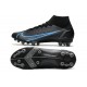 Nike Mercurial Superfly 8 Elite AG-PRO Noir Gris Acier