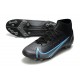 Nike Mercurial Superfly 8 Elite AG-PRO Noir Gris Acier