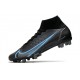 Nike Mercurial Superfly 8 Elite AG-PRO Noir Gris Acier