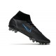 Nike Mercurial Superfly 8 Elite AG-PRO Noir Gris Acier
