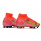 Nike Mercurial Superfly 8 Elite AG-PRO Rubis Argent Metallique