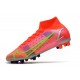Nike Mercurial Superfly 8 Elite AG-PRO Rubis Argent Metallique