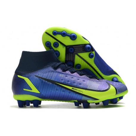 Nike Mercurial Superfly 8 Elite AG-PRO Sapphire Volt Bleu
