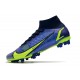 Nike Mercurial Superfly 8 Elite AG-PRO Sapphire Volt Bleu