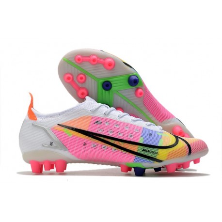 Nike Mercurial Vapor XIV Elite AG Blanc Multicolore
