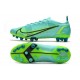 Nike Mercurial Vapor XIV Elite AG Dynamique Vert Citron