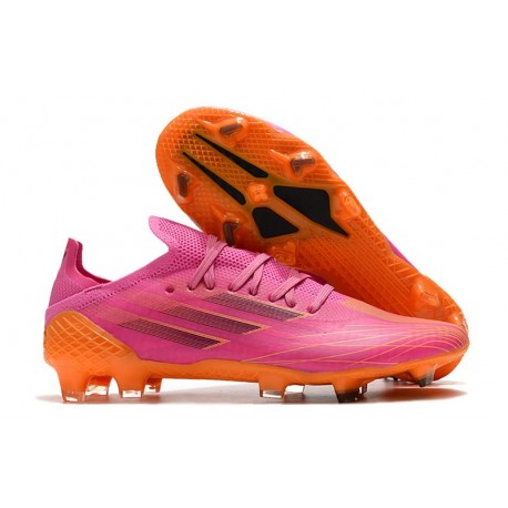 Chaussure de football adidas X Speedflow.1 FG Rose Orange