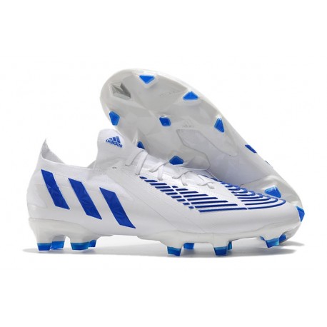 adidas Predator Edge.1 FG Low Nouvelles Blanc Bleu Hi Res