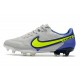 Nike Tiempo Legend IX Elite FG Nouvelle Gris Brouillard Volt Sapphire