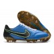 Nike Tiempo Legend IX Elite FG Nouvelle Bleu Noir