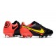 Nike Tiempo Legend IX Elite FG Nouvelle Noir Jaune Rouge