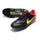 Nike Tiempo Legend IX Elite FG Nouvelle Noir Jaune Rouge