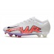 Nike Air Zoom Mercurial Vapor 15 Elite FG Blanc Rouge